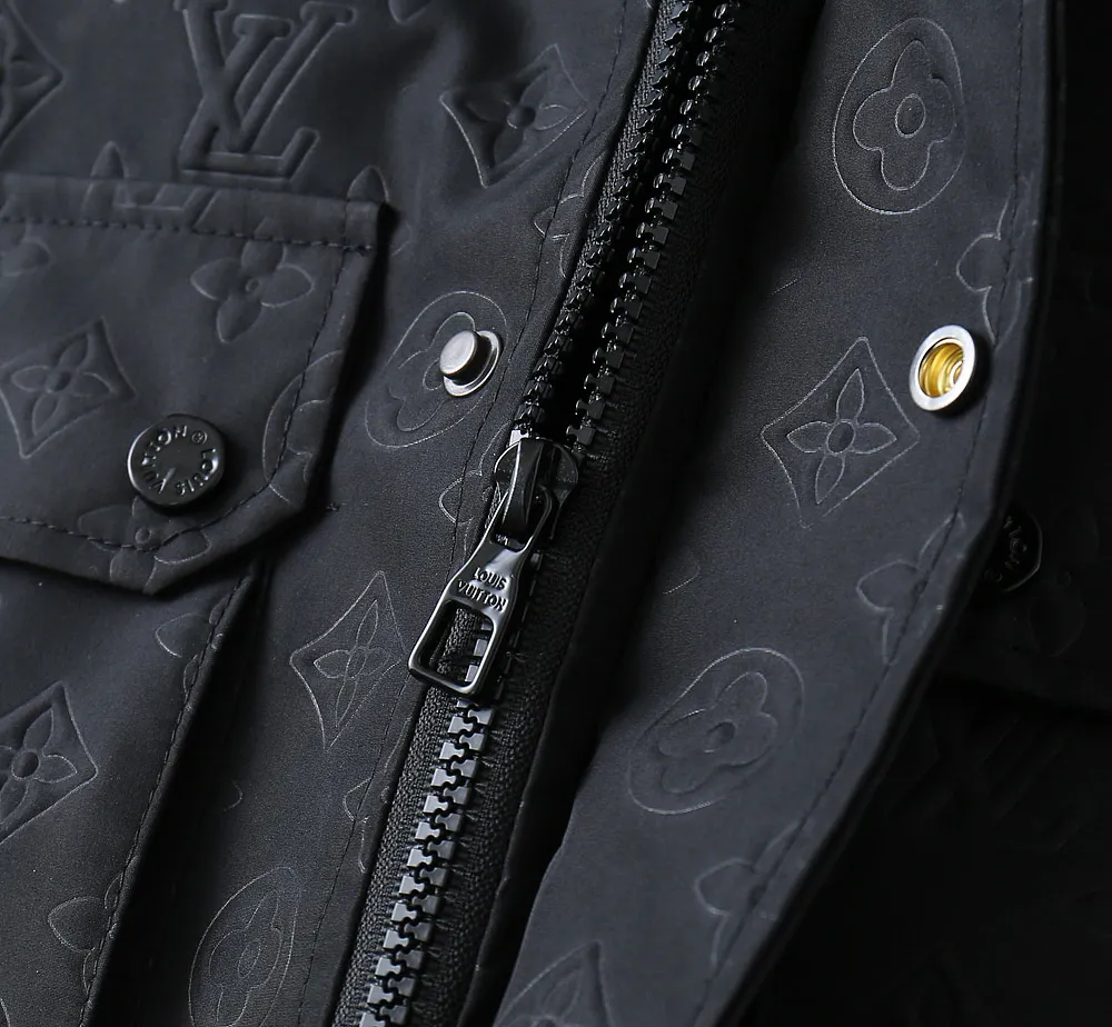 Monogram Embossed Hooded Jacket D40024615 — view 7