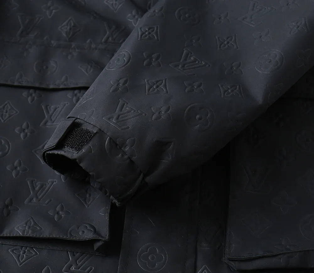 Monogram Embossed Hooded Jacket D40024615 — view 13