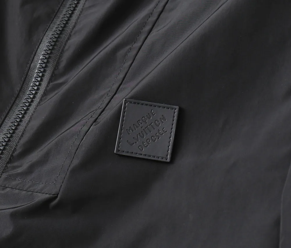 Damier Pattern Hooded Windbreaker Jacket D40024651 — view 7