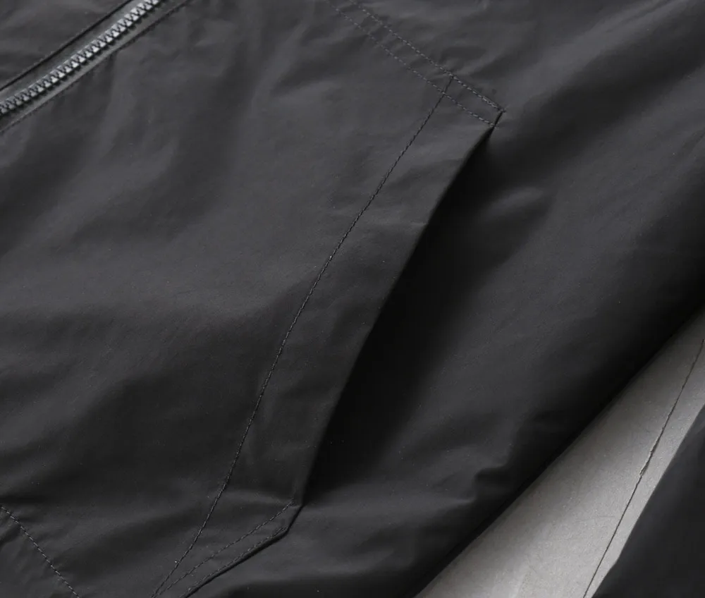 Damier Pattern Hooded Windbreaker Jacket D40024651 — view 11