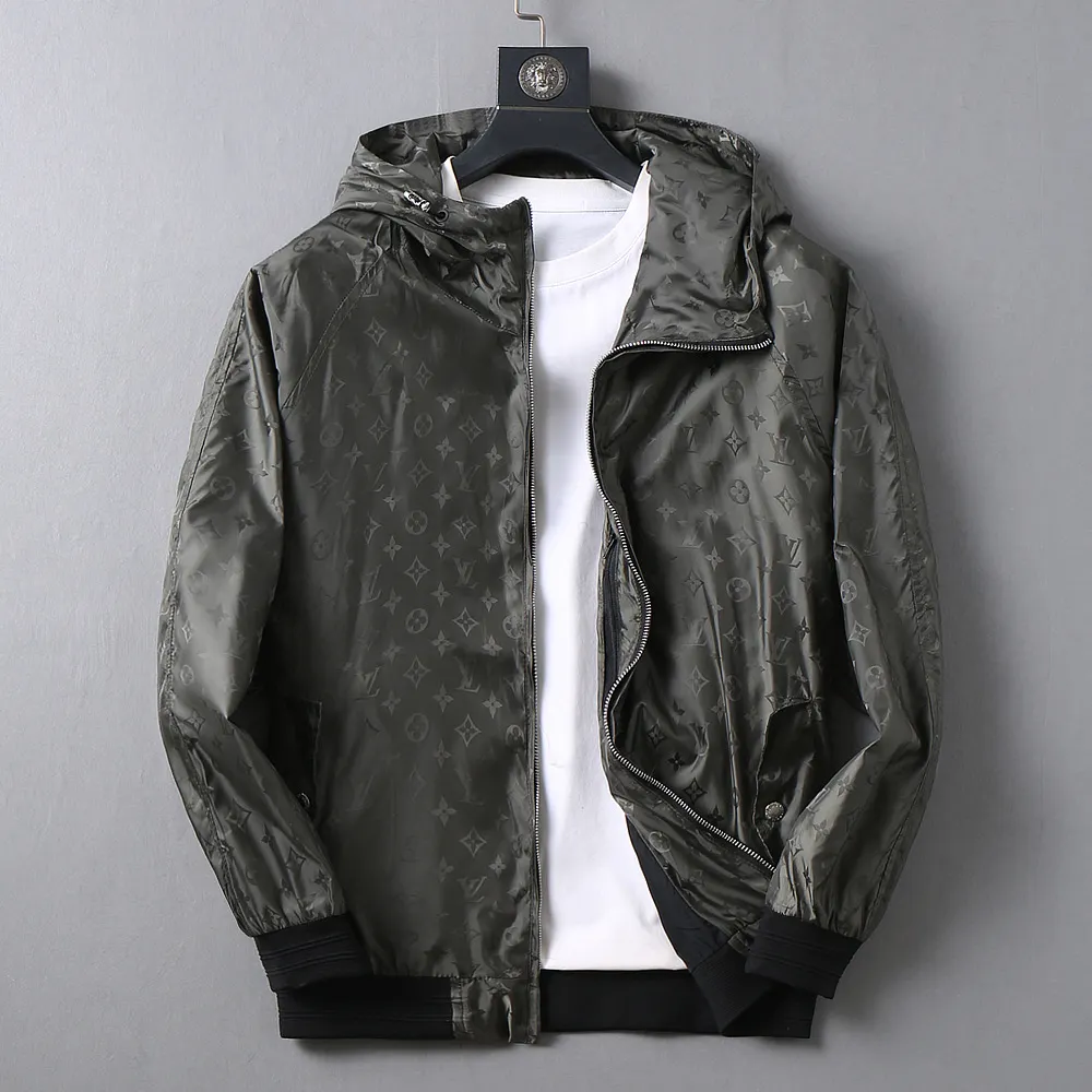 Monogram Hooded Windbreaker Jacket D40024647