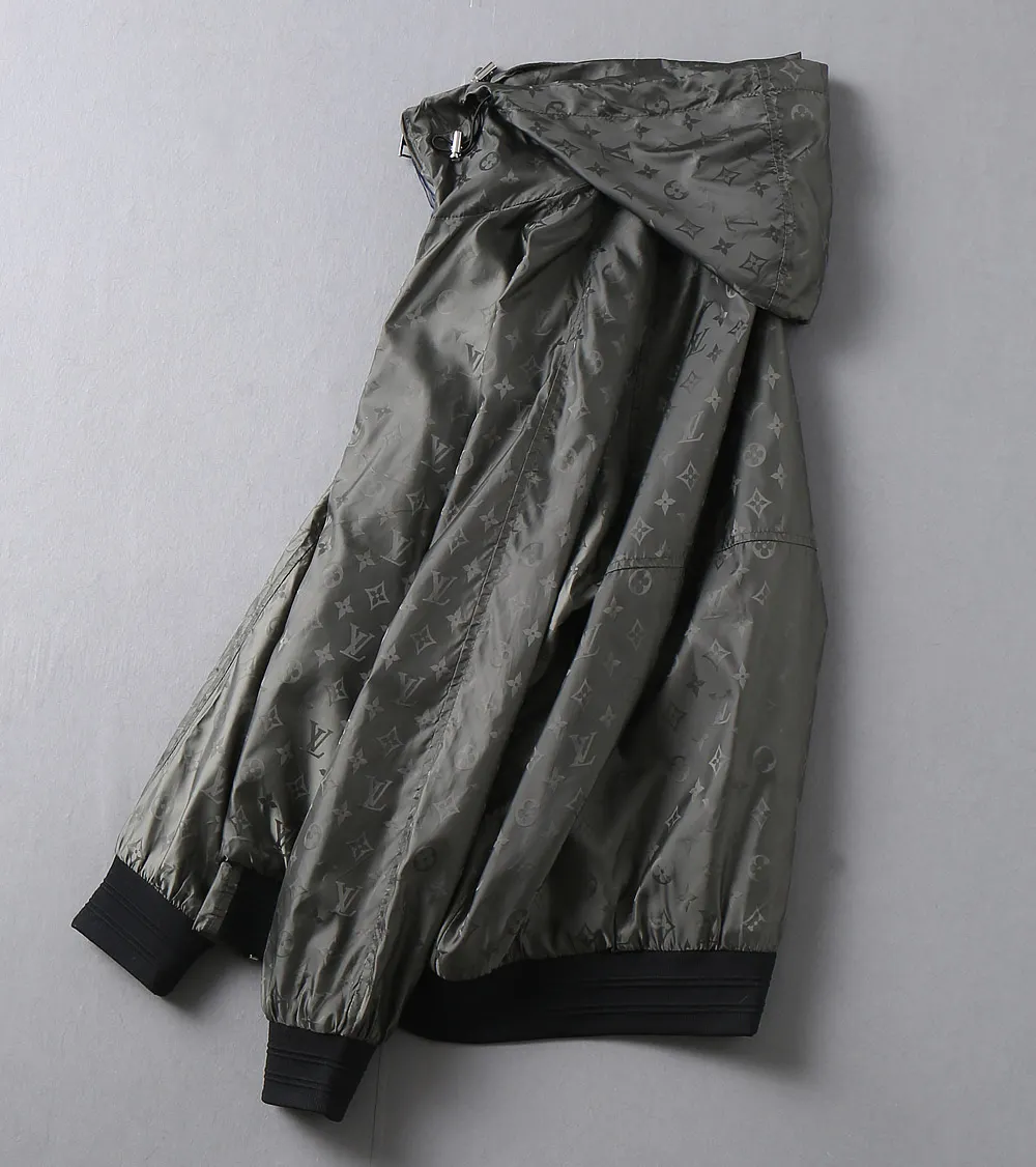 Monogram Hooded Windbreaker Jacket D40024647 — view 4