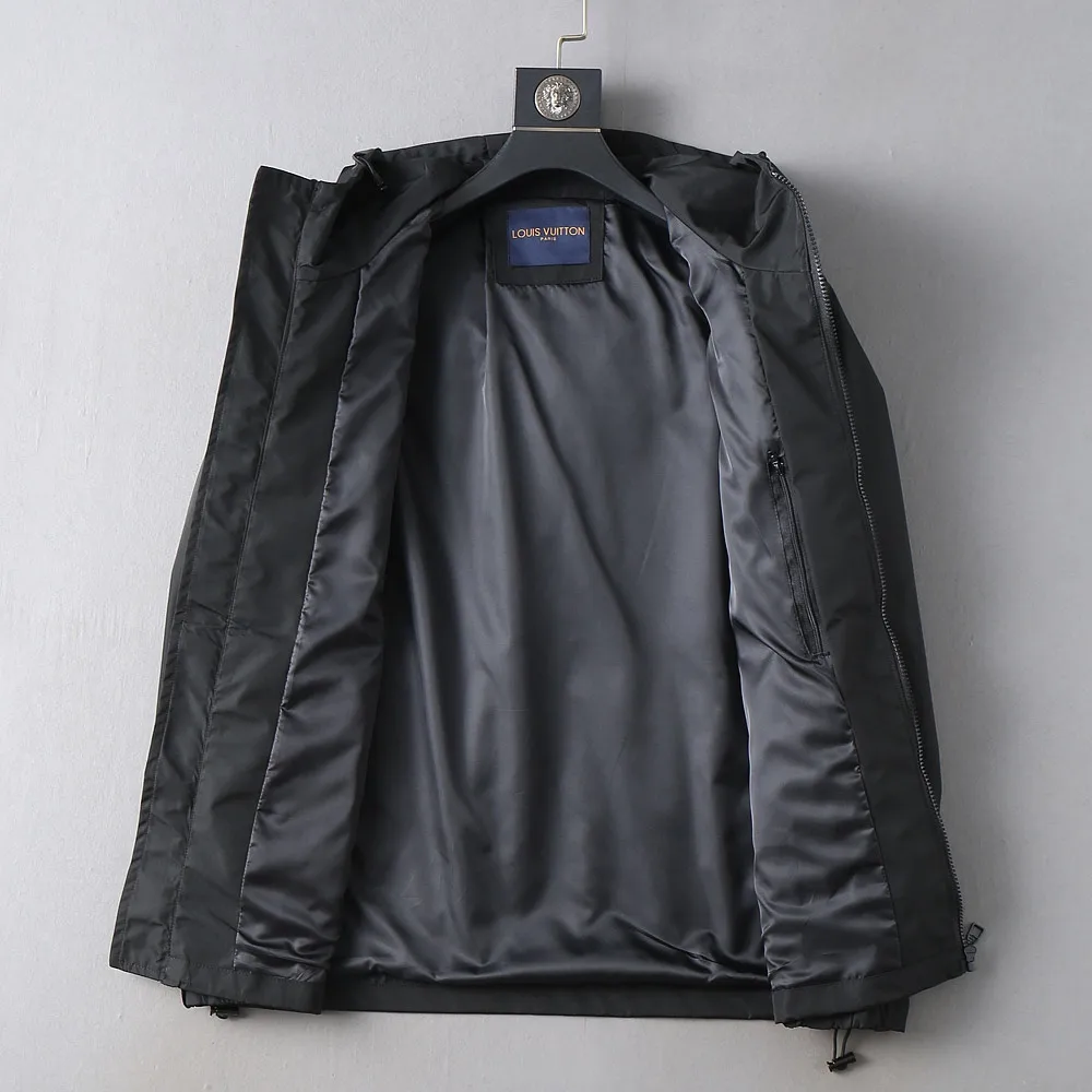 Mesh-Panel Hooded Windbreaker Jacket D40024644 — view 3