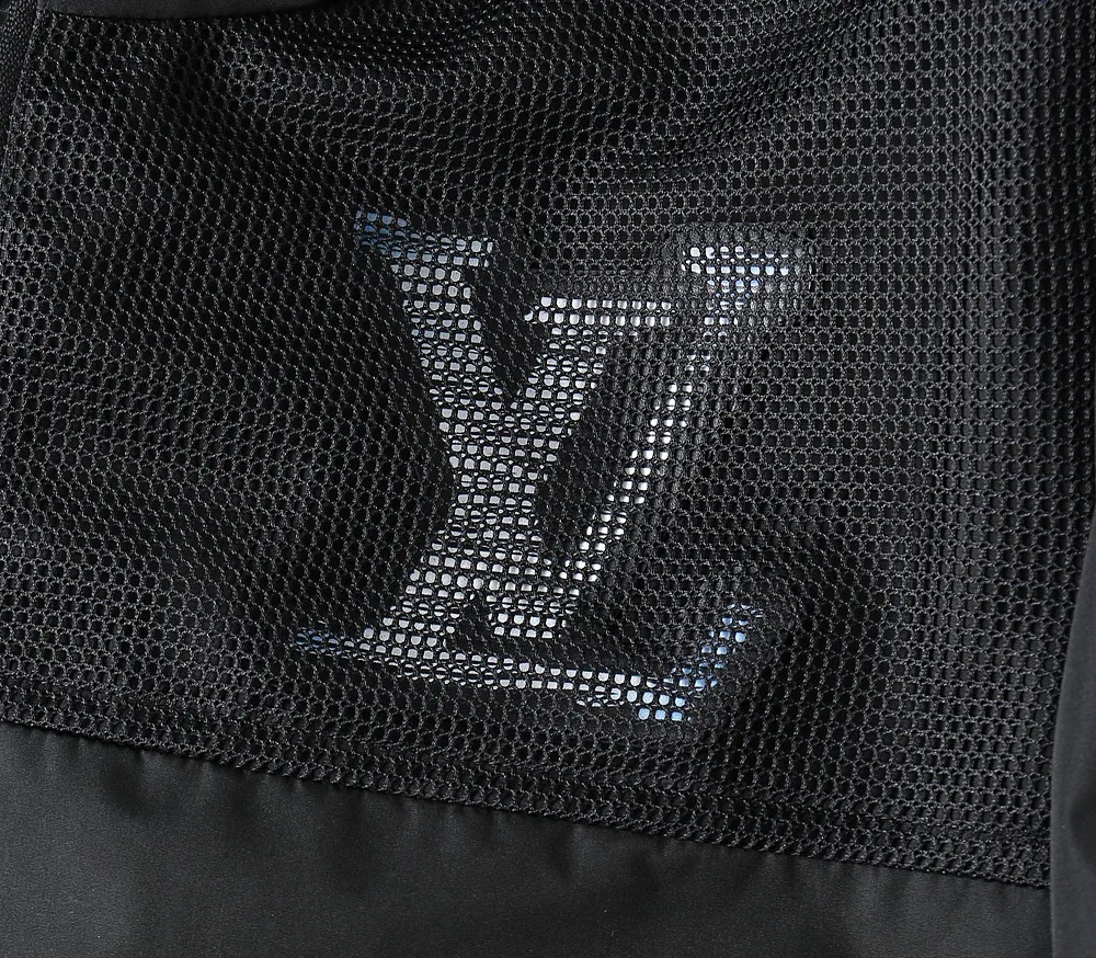 Mesh-Panel Hooded Windbreaker Jacket D40024644 — view 6