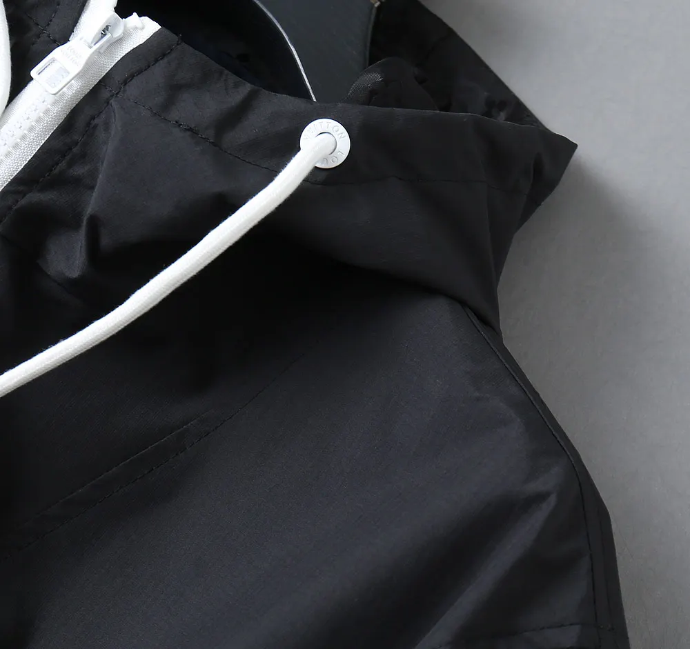 Logo-Print Hooded Windbreaker Jacket D40024623 — view 11