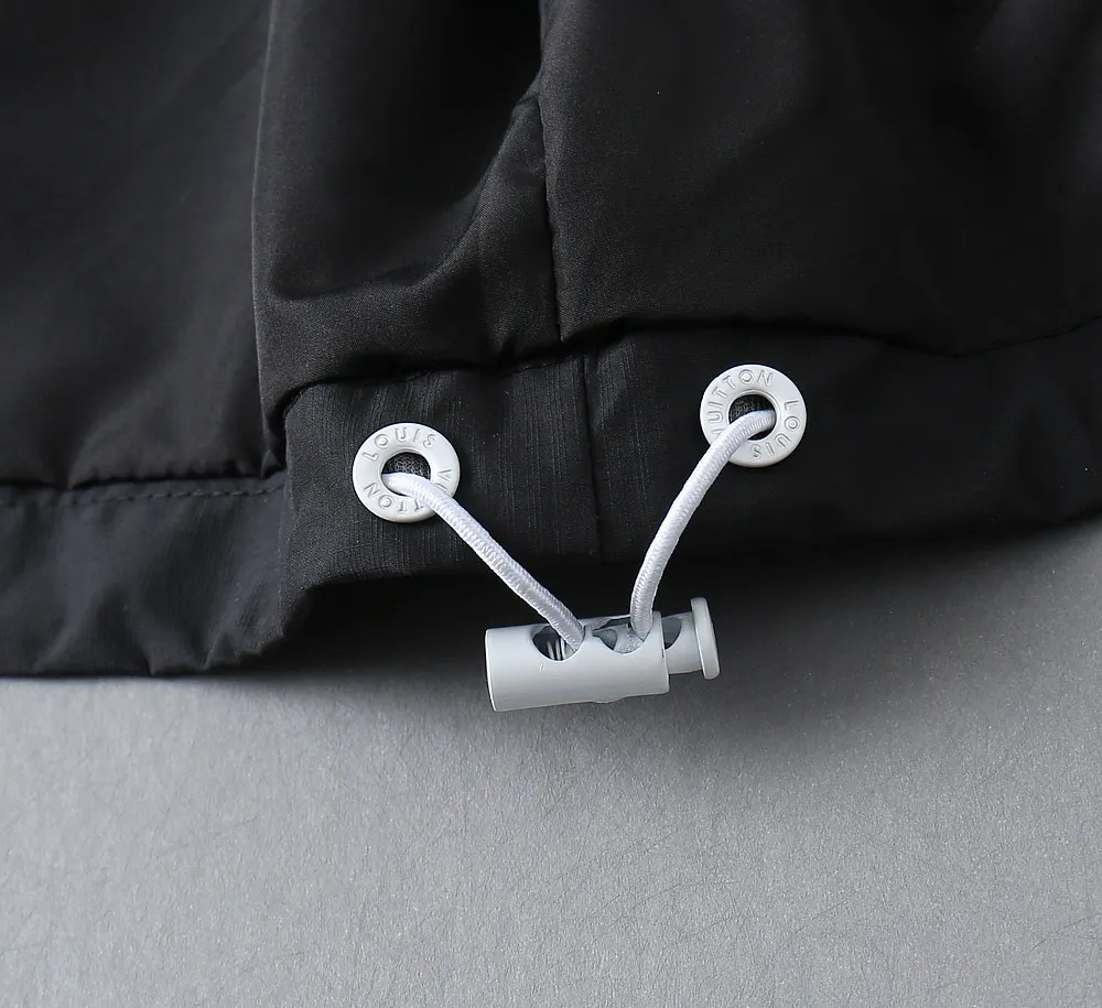 Logo-Print Hooded Windbreaker Jacket D40024623 — view 13