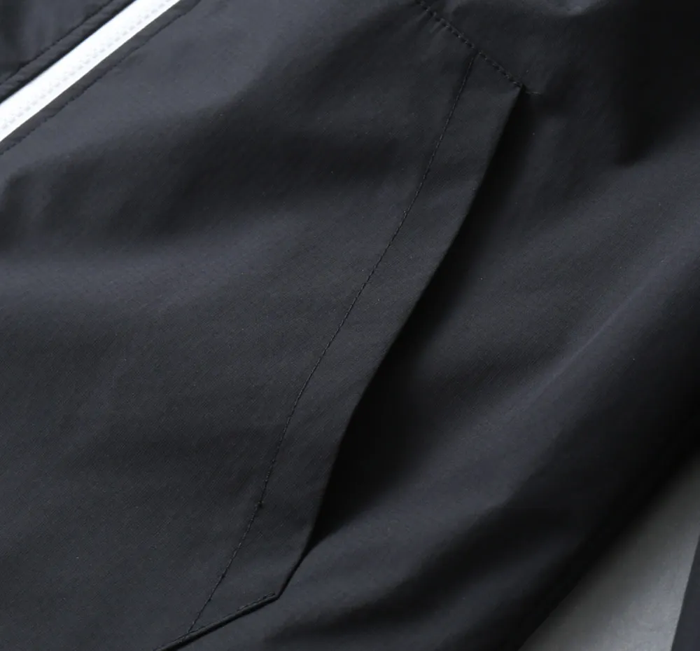 Logo-Print Hooded Windbreaker Jacket D40024623 — view 14