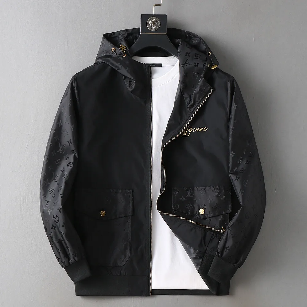 Monogram Hooded Windbreaker Jacket D40024652