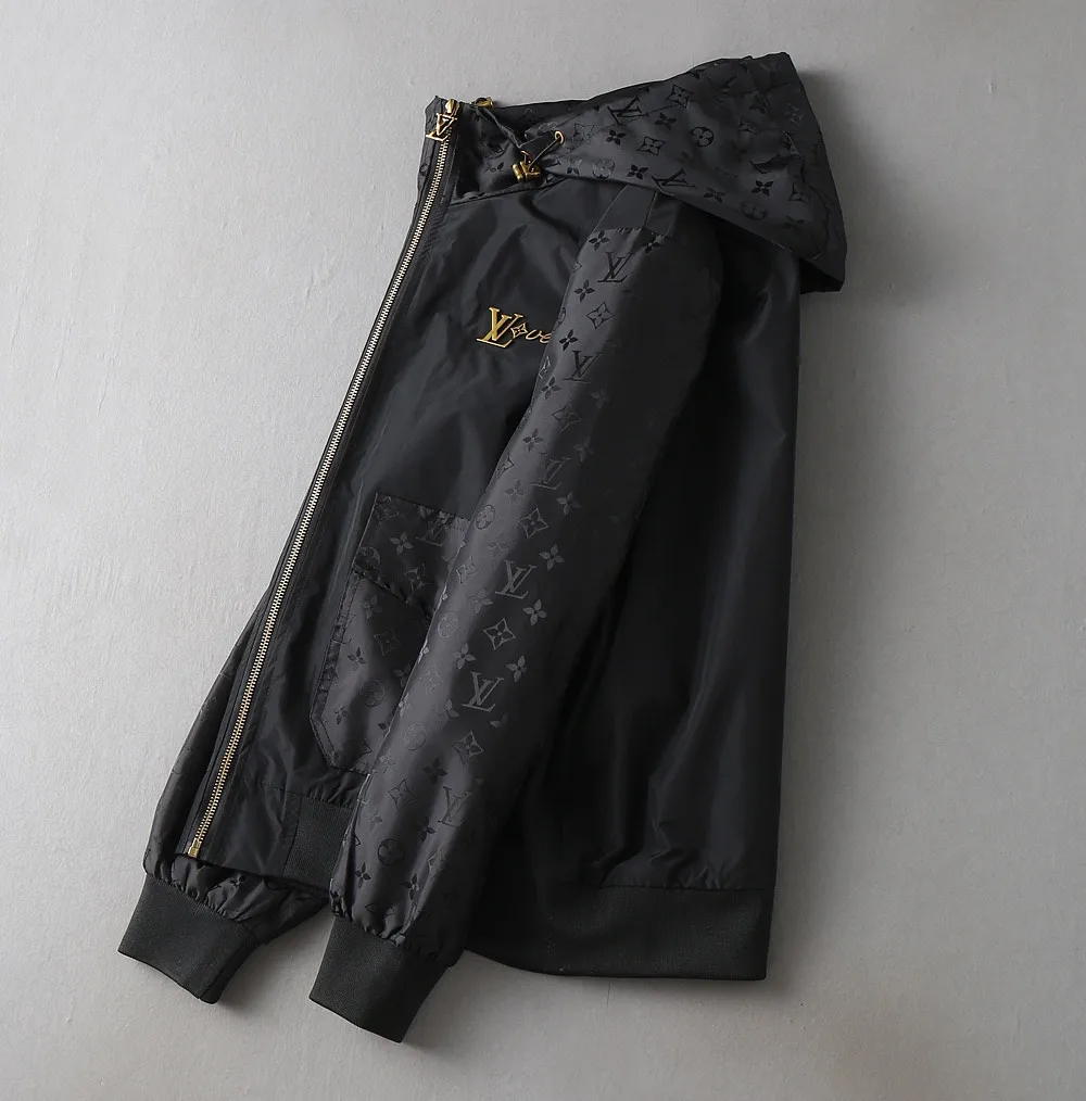Monogram Hooded Windbreaker Jacket D40024652 — view 4