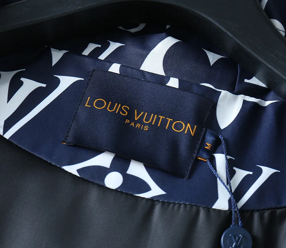 Monogram Print Hooded Windbreaker Jacket D40024638 — view 6