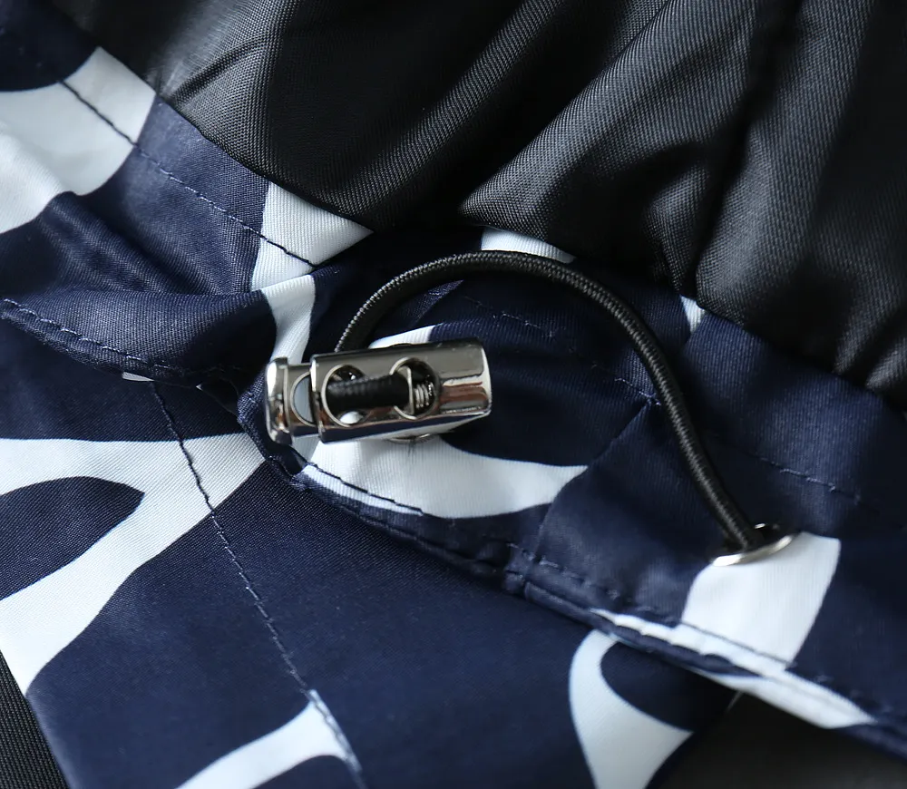 Monogram Print Hooded Windbreaker Jacket D40024638 — view 8