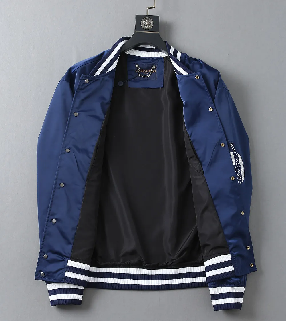 Logo Patch Varsity Bomber Jacket D40024617 — view 3