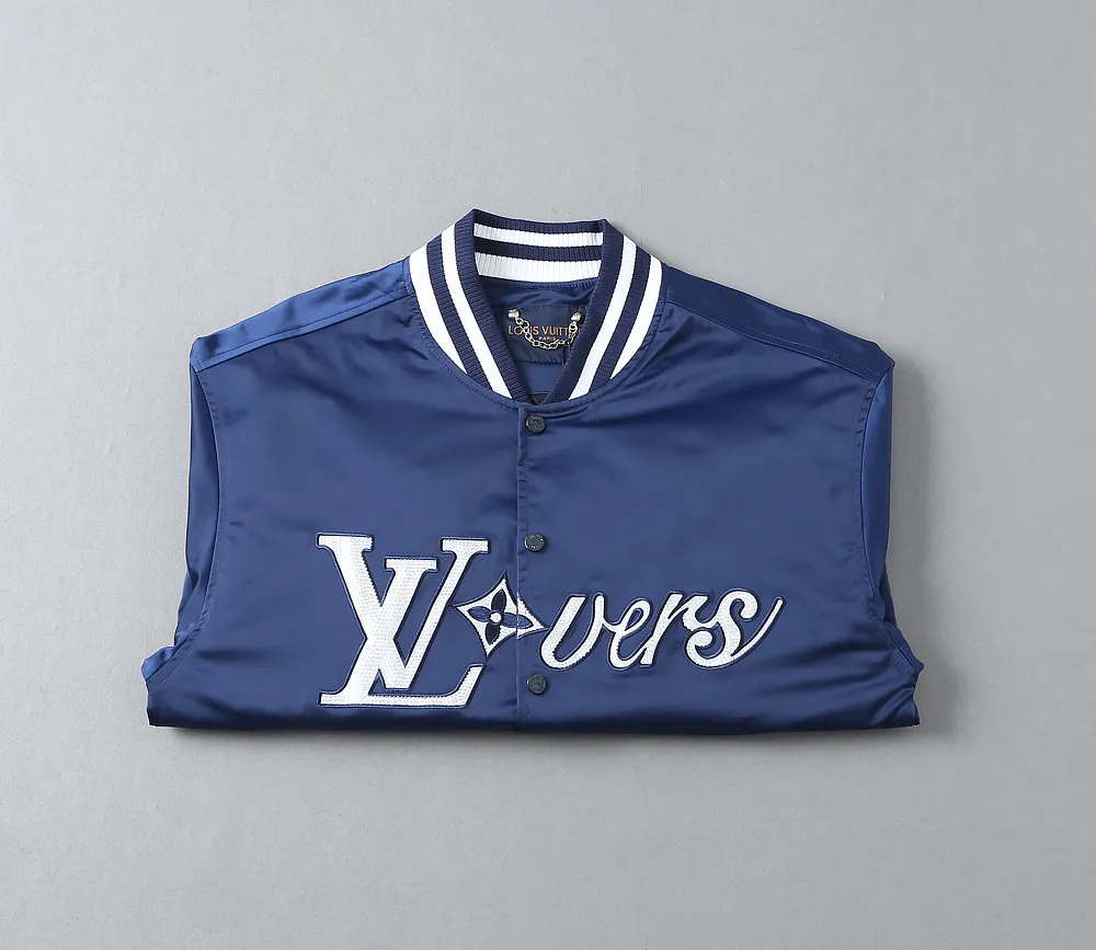 Logo Patch Varsity Bomber Jacket D40024617 — view 4