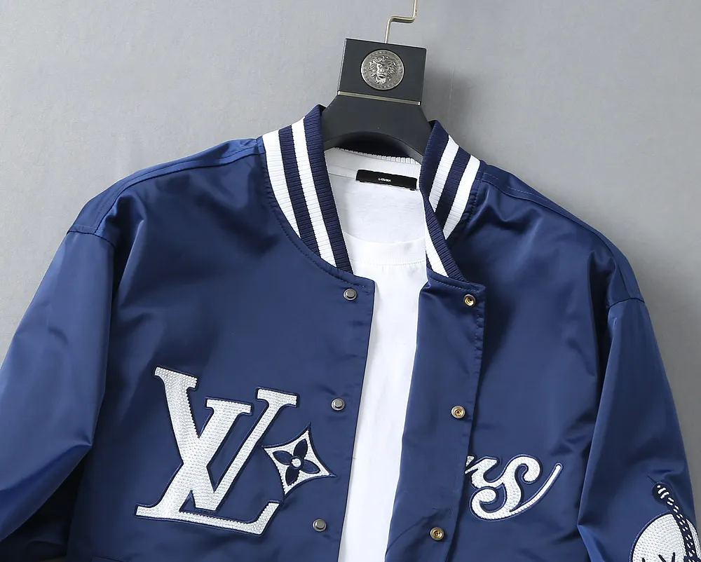 Logo Patch Varsity Bomber Jacket D40024617 — view 5
