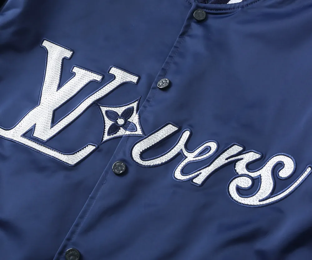 Logo Patch Varsity Bomber Jacket D40024617 — view 6