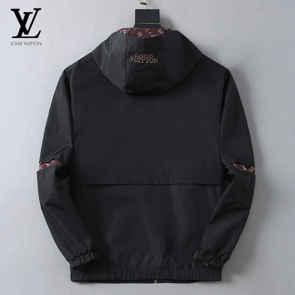 Monogram Lined Hooded Windbreaker Jacket D40024614 — view 2