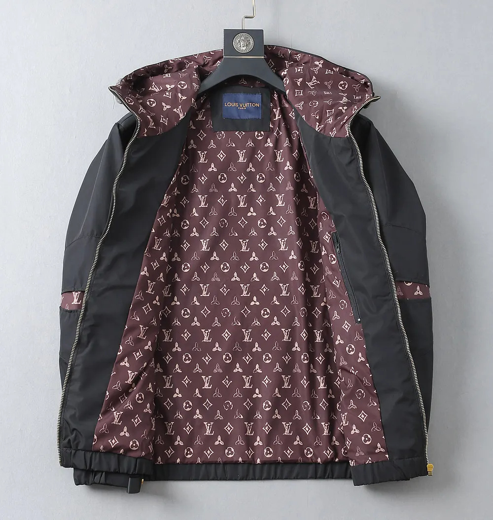 Monogram Lined Hooded Windbreaker Jacket D40024614 — view 3