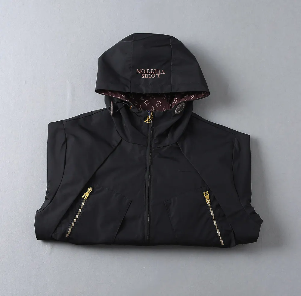 Monogram Lined Hooded Windbreaker Jacket D40024614 — view 4