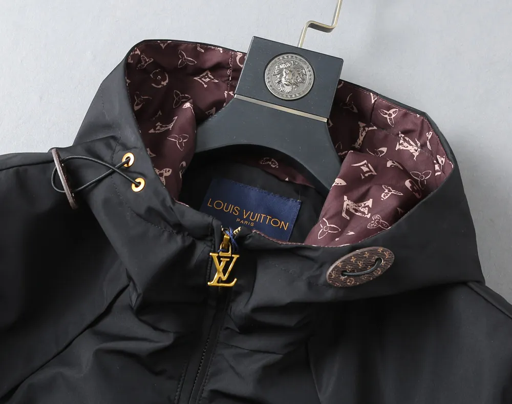 Monogram Lined Hooded Windbreaker Jacket D40024614 — view 6