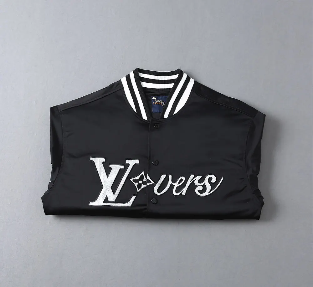 Logo Embroidered Varsity Bomber Jacket D40024618 — view 4