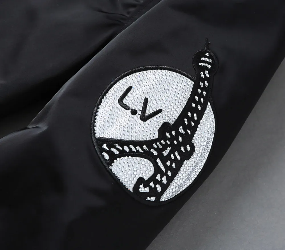 Logo Embroidered Varsity Bomber Jacket D40024618 — view 7