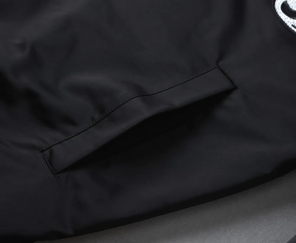 Logo Embroidered Varsity Bomber Jacket D40024618 — view 13