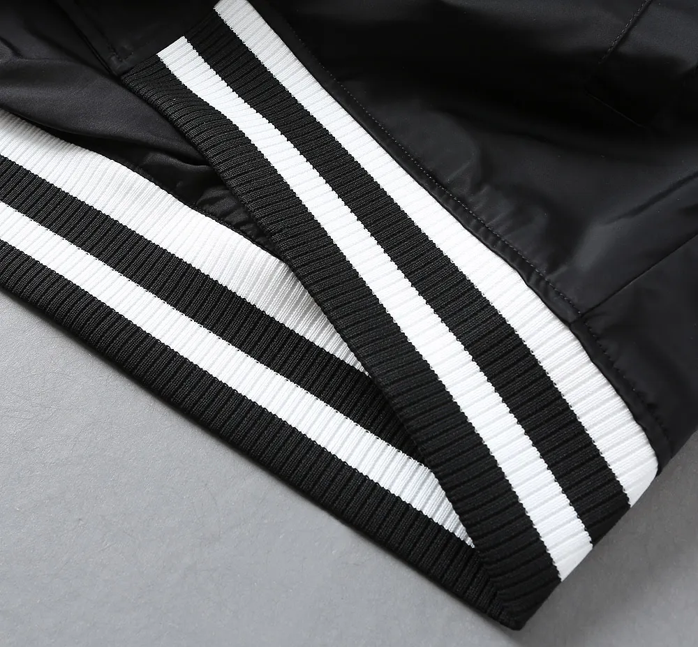 Logo Embroidered Varsity Bomber Jacket D40024618 — view 14