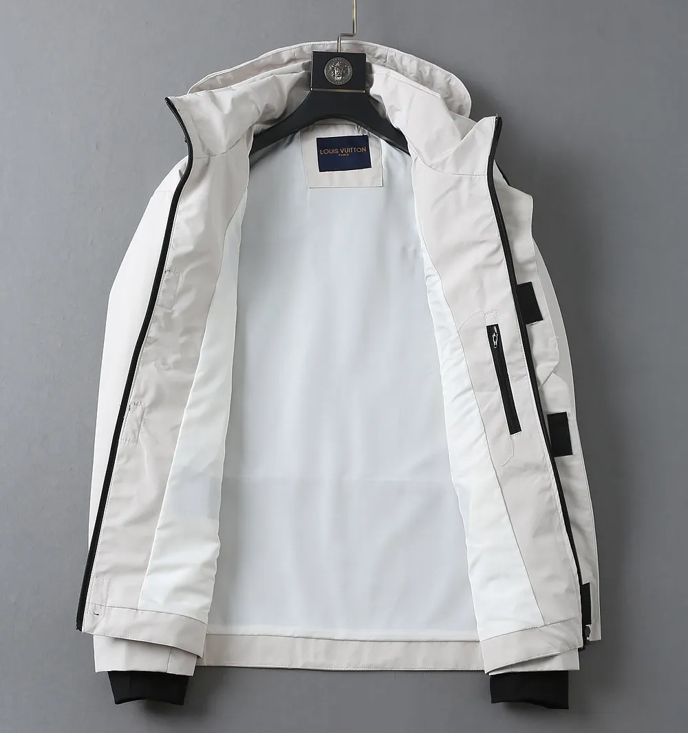 Hooded Technical Windbreaker Jacket D40024628 — view 3