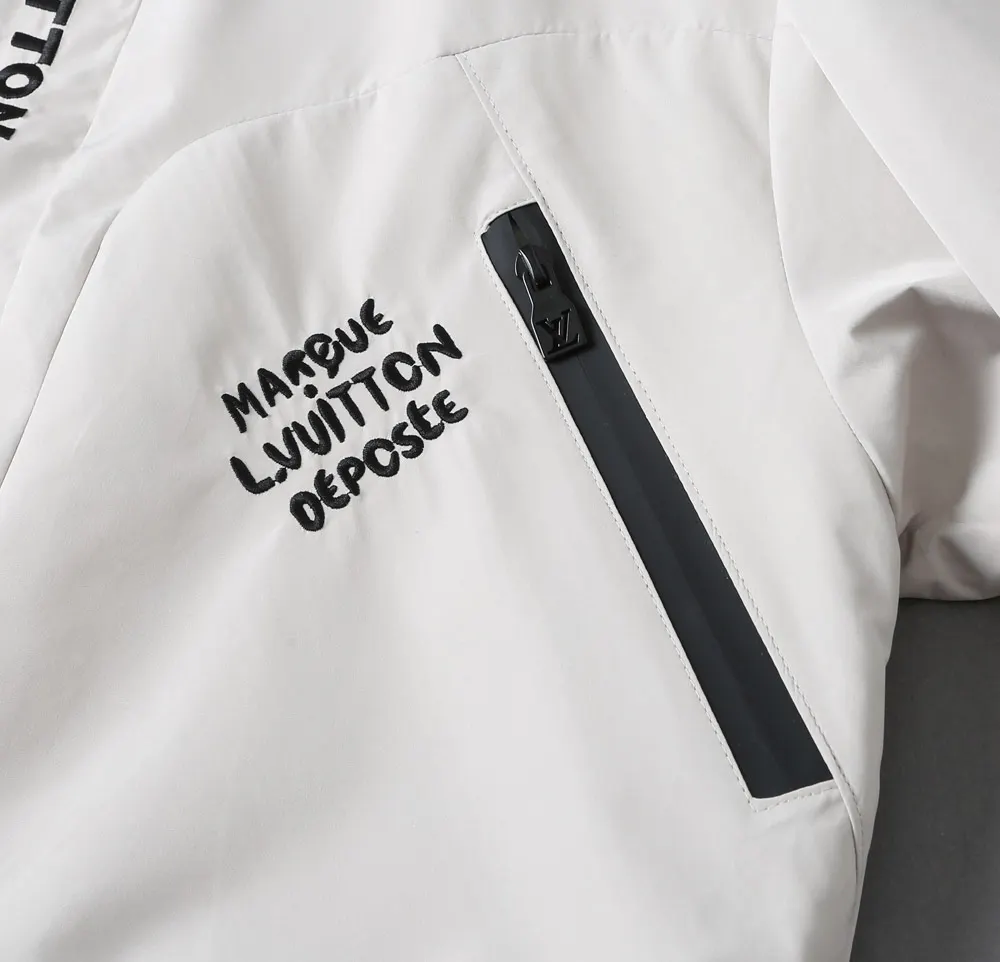 Hooded Technical Windbreaker Jacket D40024628 — view 6