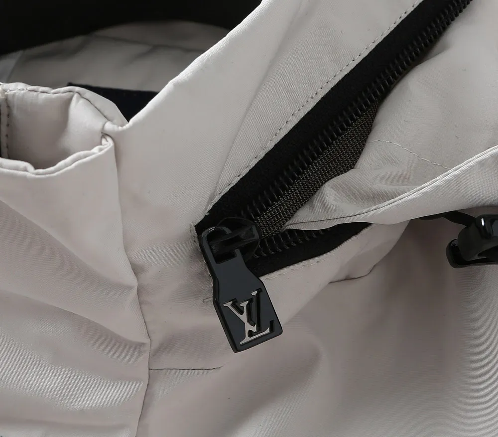 Hooded Technical Windbreaker Jacket D40024628 — view 12