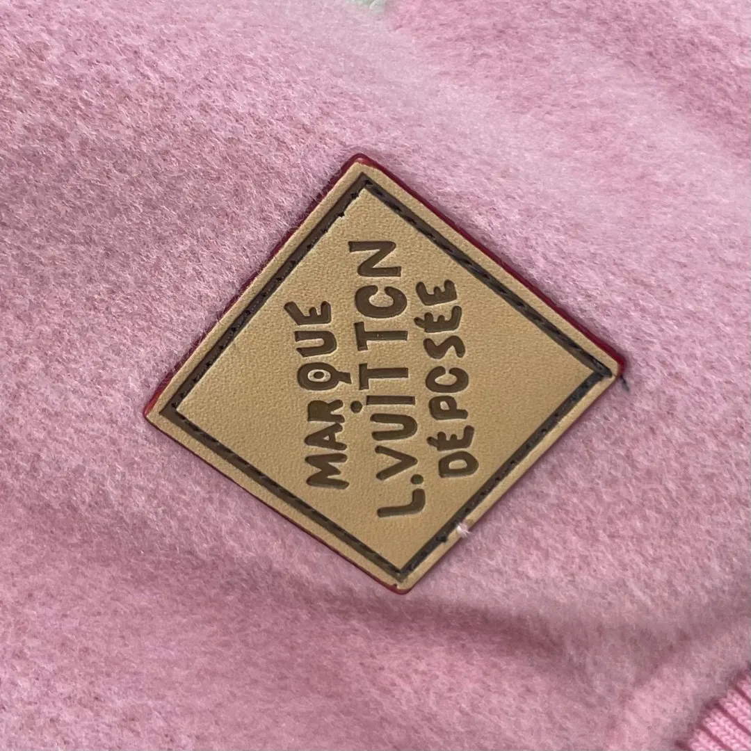 Louis Vuitton x Nigo Wool and Leather Varsity Jacket D41024597 — view 8