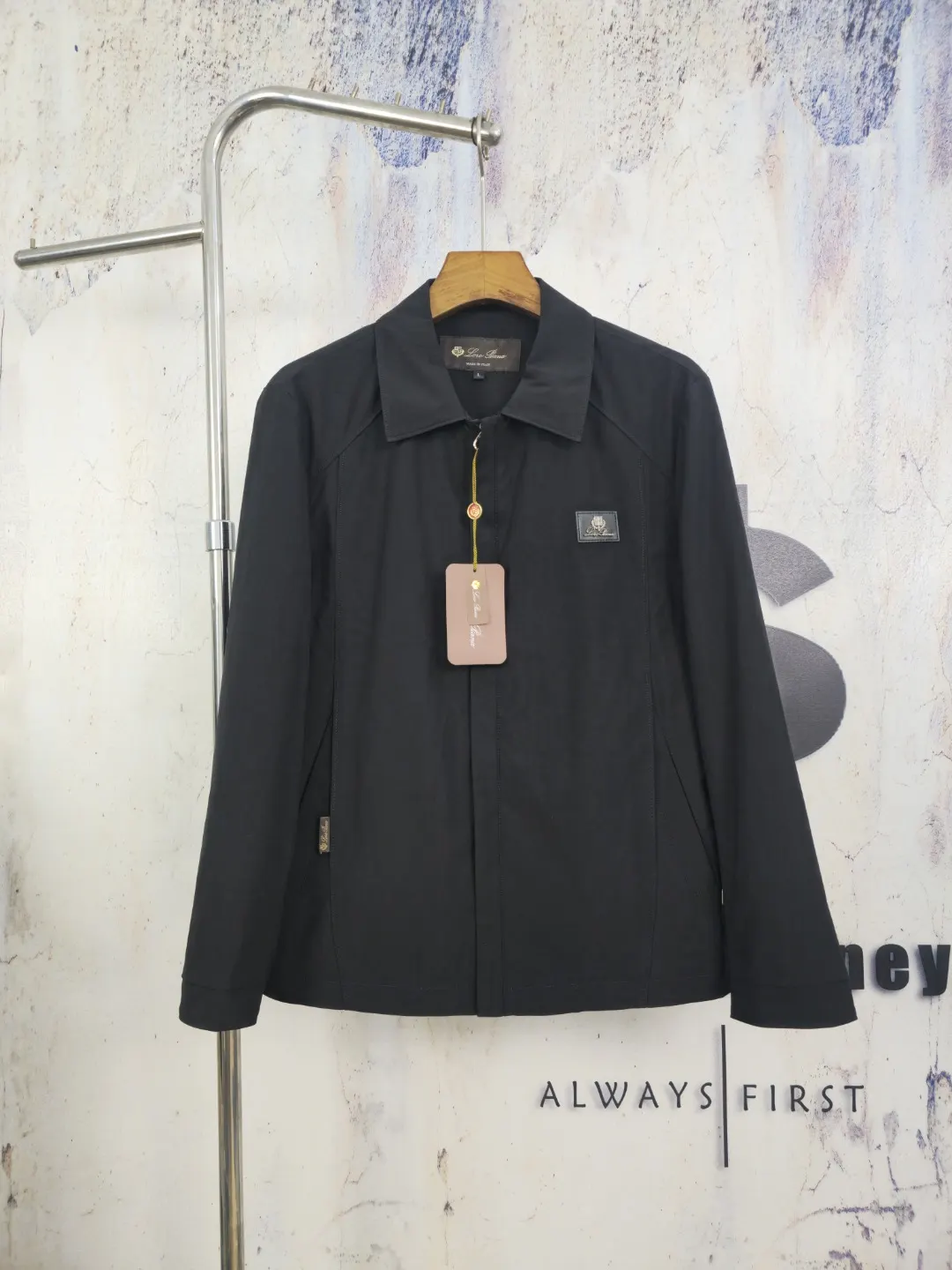 Technical Stretch-Shell Harrington Jacket D41524601