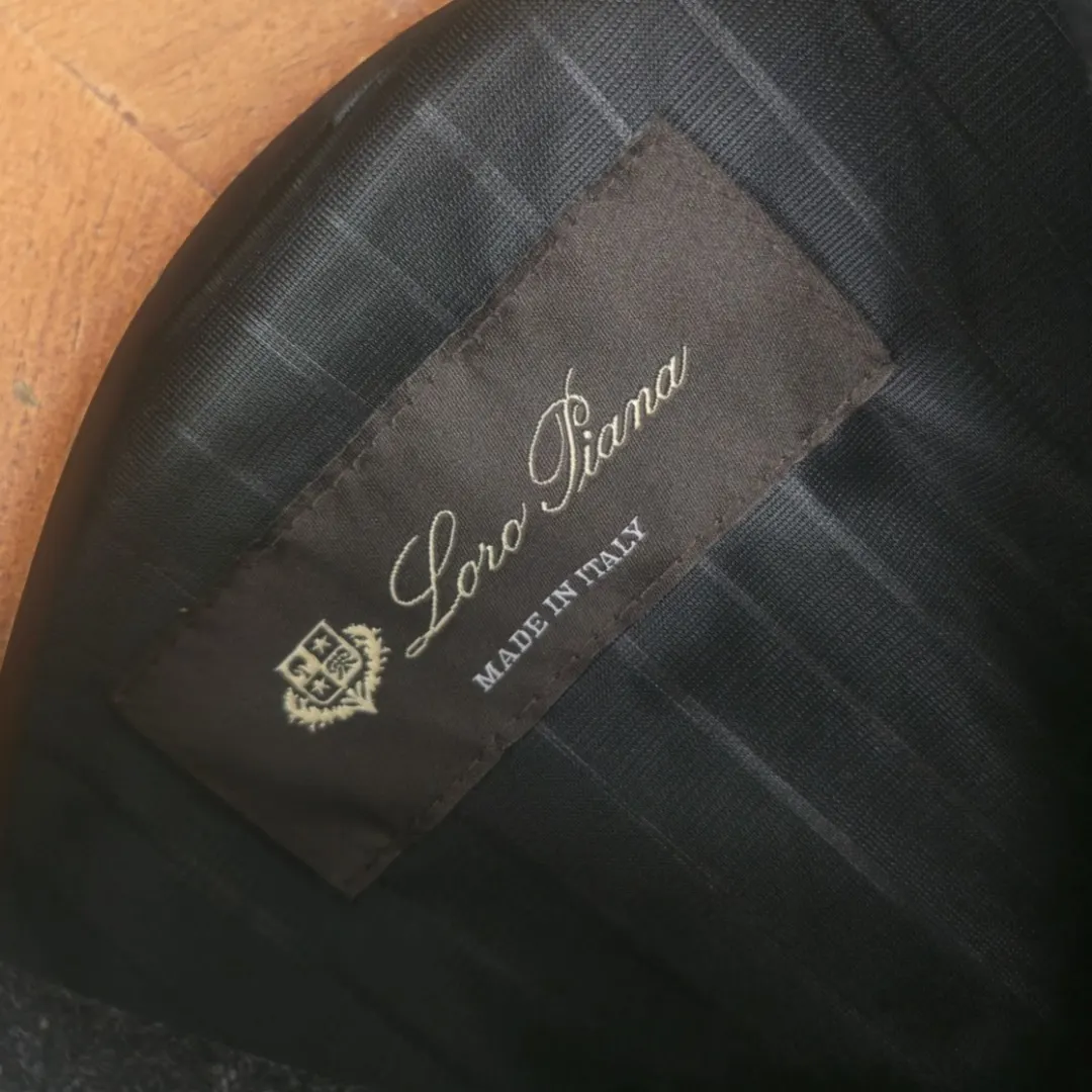 Pinstriped Ribbed-Trim Bomber Jacket D41524600 — view 5