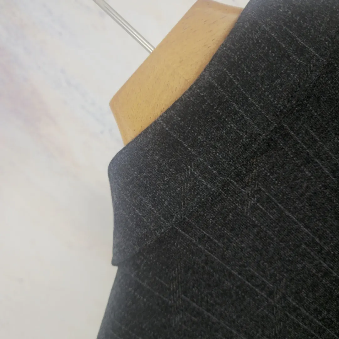 Pinstriped Ribbed-Trim Bomber Jacket D41524600 — view 12