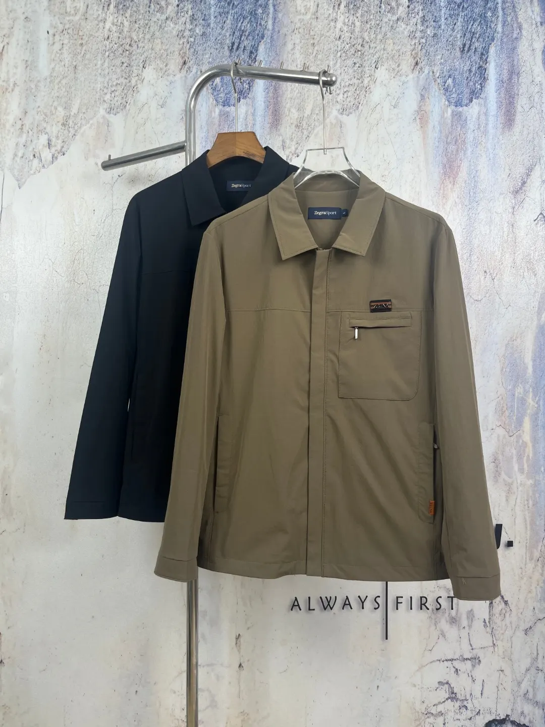 Zegna Sport Technical Zip-Up Jacket D41524603