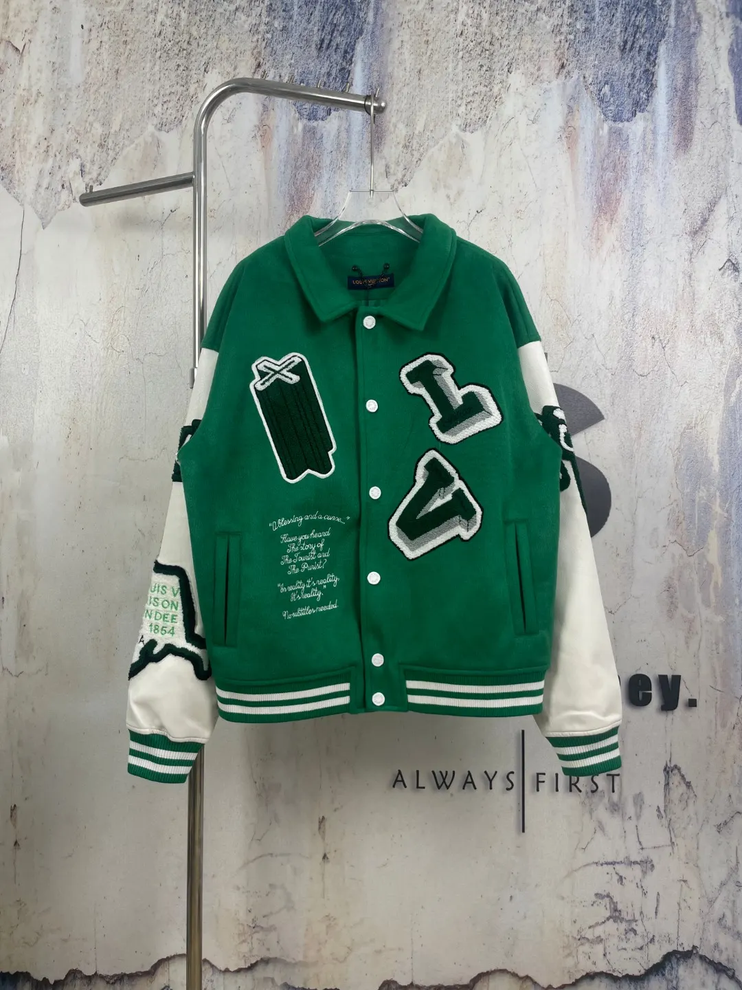 Wizard of Oz Embroidered Varsity Jacket D42024756