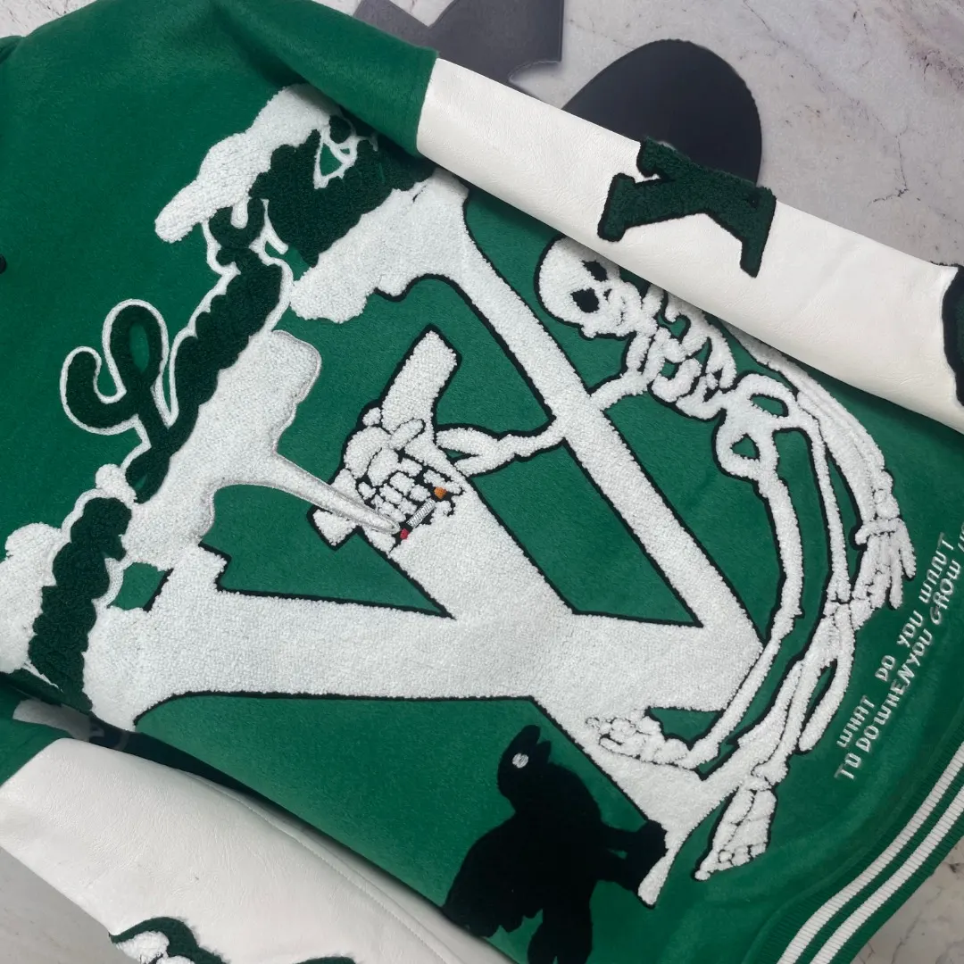 Wizard of Oz Embroidered Varsity Jacket D42024756 — view 11