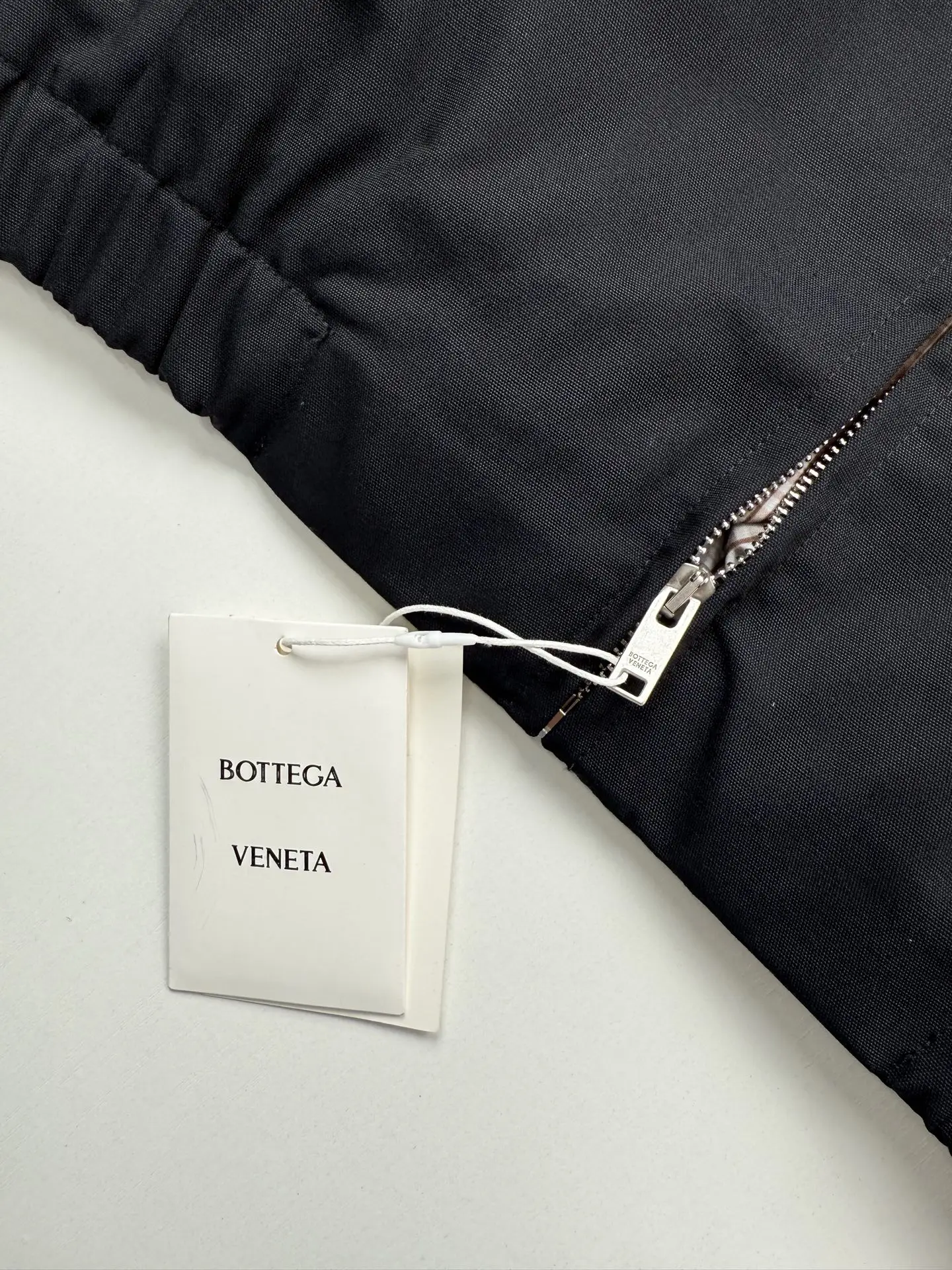 Intrecciato Leather-Collar Workwear Jacket D42023905 — view 8