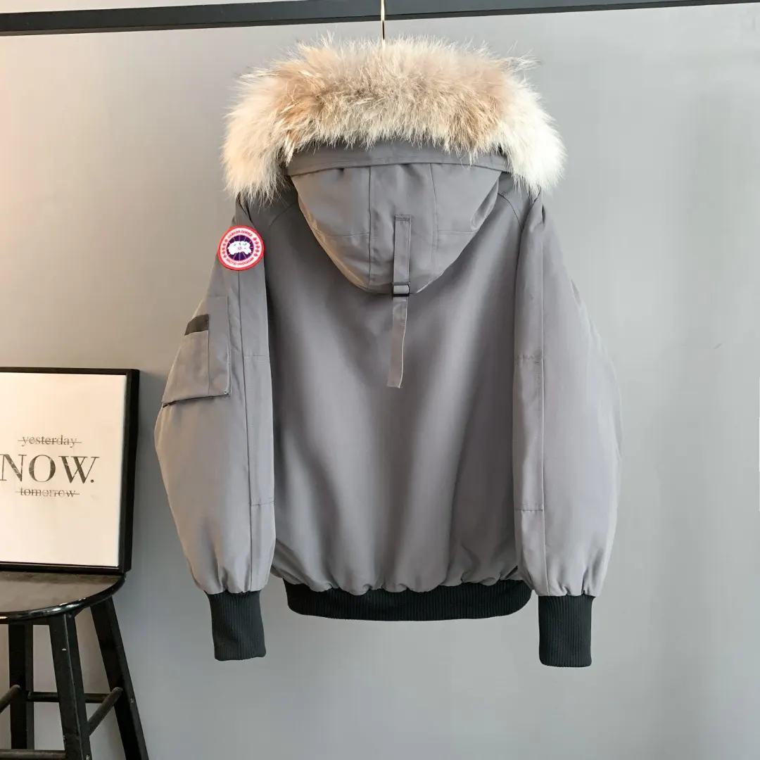 Chilliwack Fur-Trimmed Bomber Down Jacket D42024708 — view 2