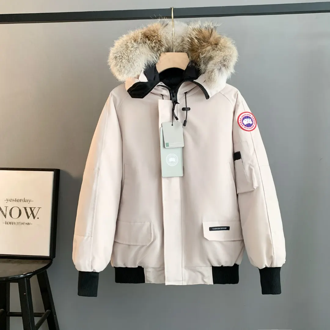 Chilliwack Fur-Trimmed Bomber Down Jacket D42024709