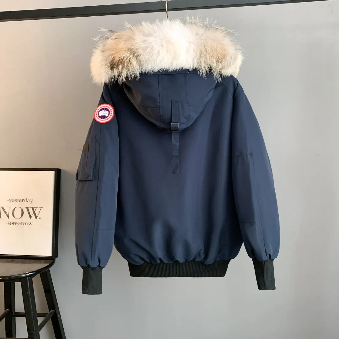 Chilliwack Fur-Trimmed Bomber Down Jacket D42024707 — view 2