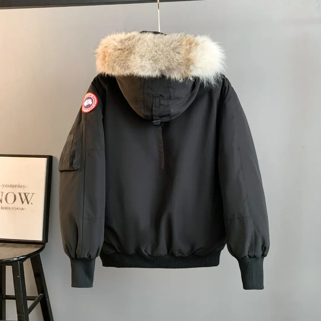 Chilliwack Fur-Trimmed Bomber Down Jacket D42024712 — view 2