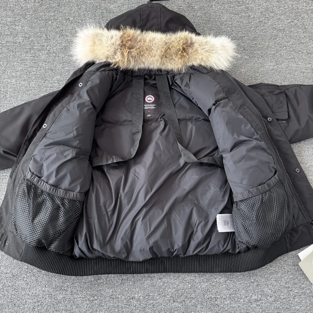 Chilliwack Fur-Trimmed Bomber Down Jacket D42024712 — view 8