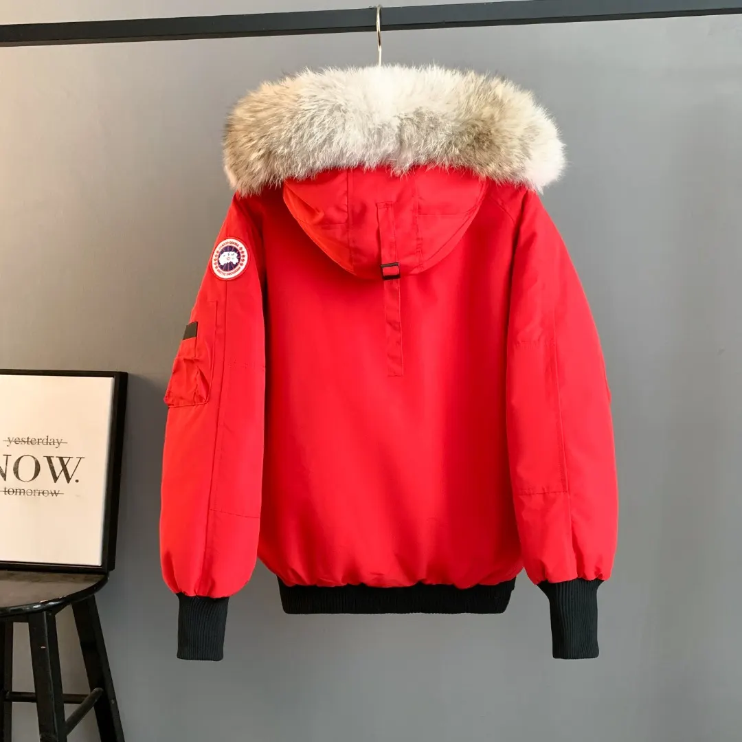 Chilliwack Fur-Trimmed Bomber Down Jacket D42024710 — view 2