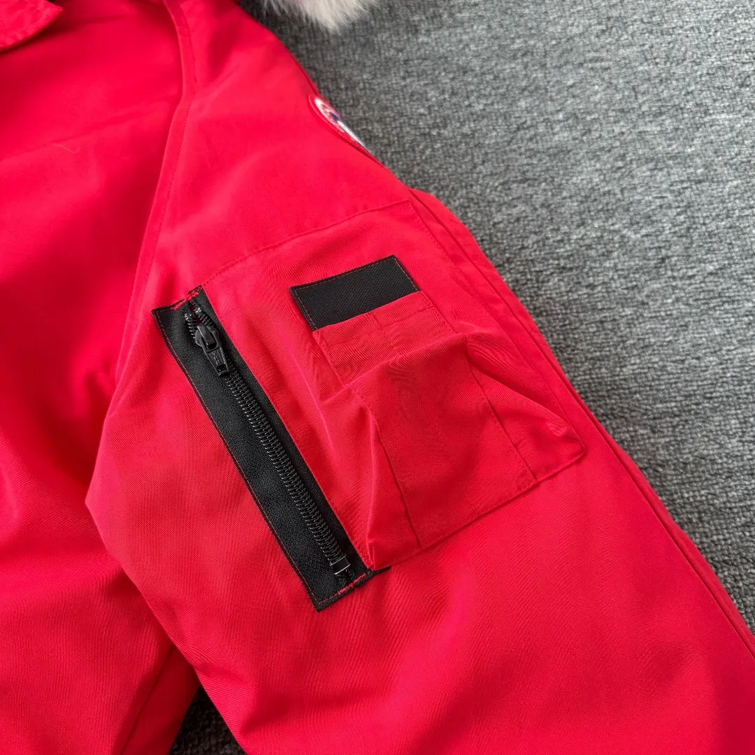 Chilliwack Fur-Trimmed Bomber Down Jacket D42024710 — view 6