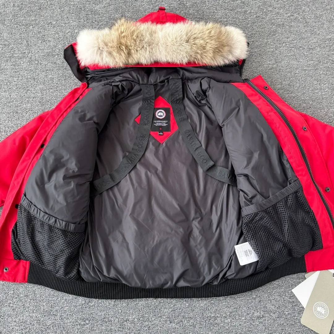Chilliwack Fur-Trimmed Bomber Down Jacket D42024710 — view 11