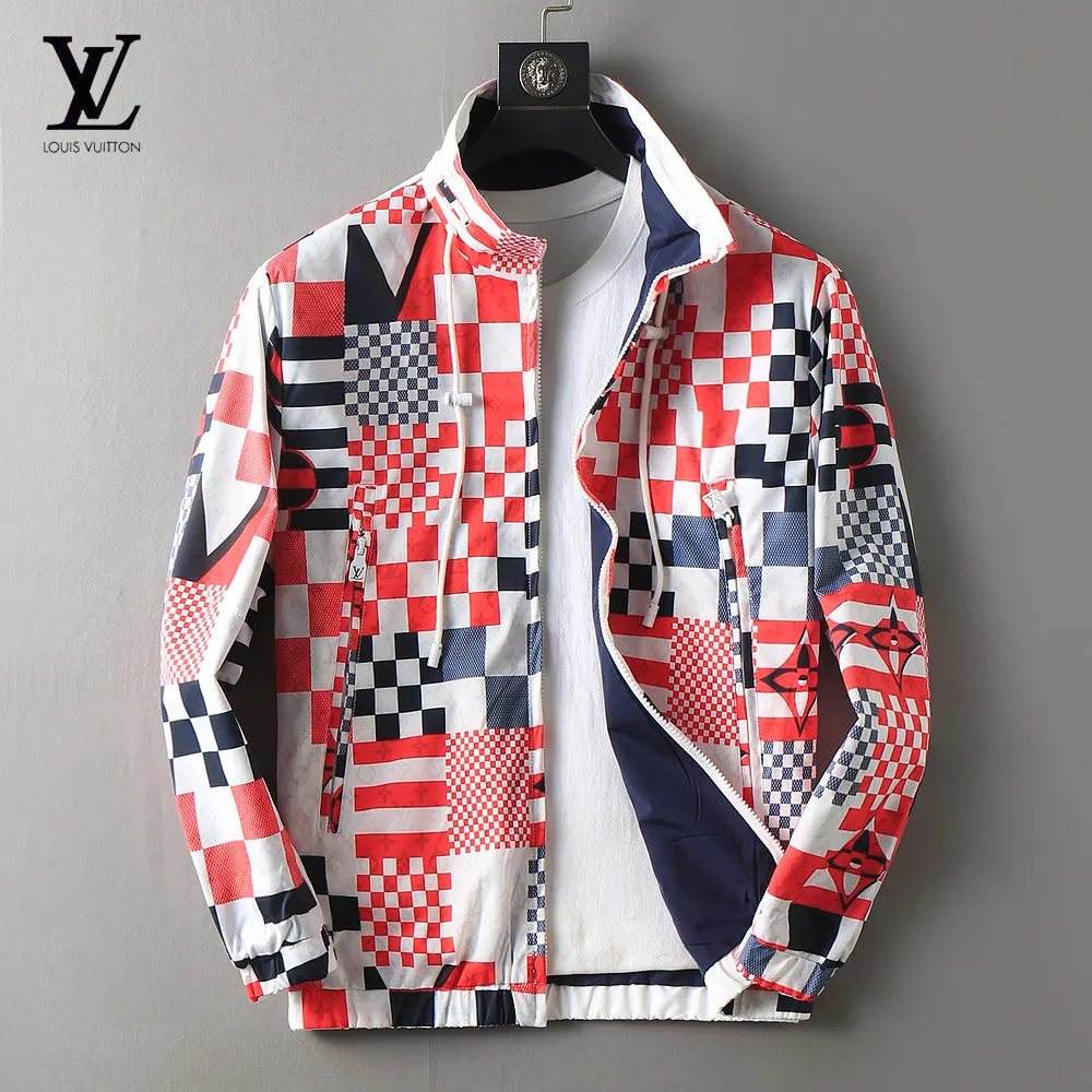 Monogram Damier Patchwork Zip-Up Jacket D42024631