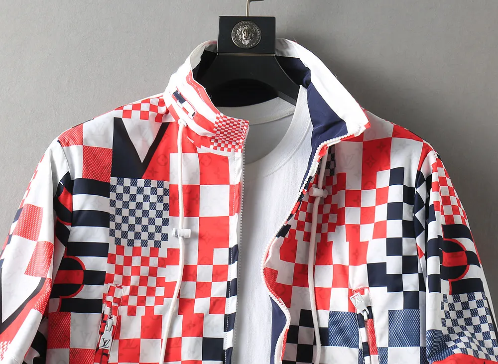 Monogram Damier Patchwork Zip-Up Jacket D42024631 — view 6