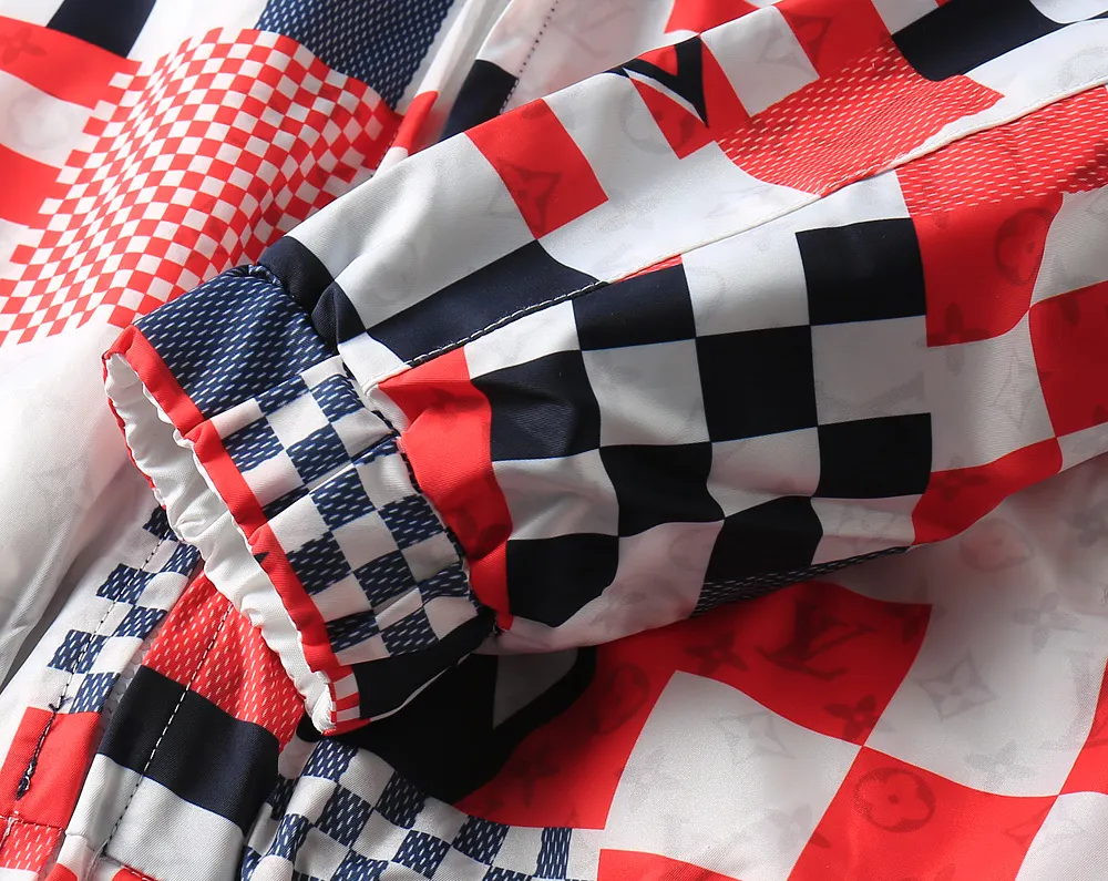 Monogram Damier Patchwork Zip-Up Jacket D42024631 — view 12
