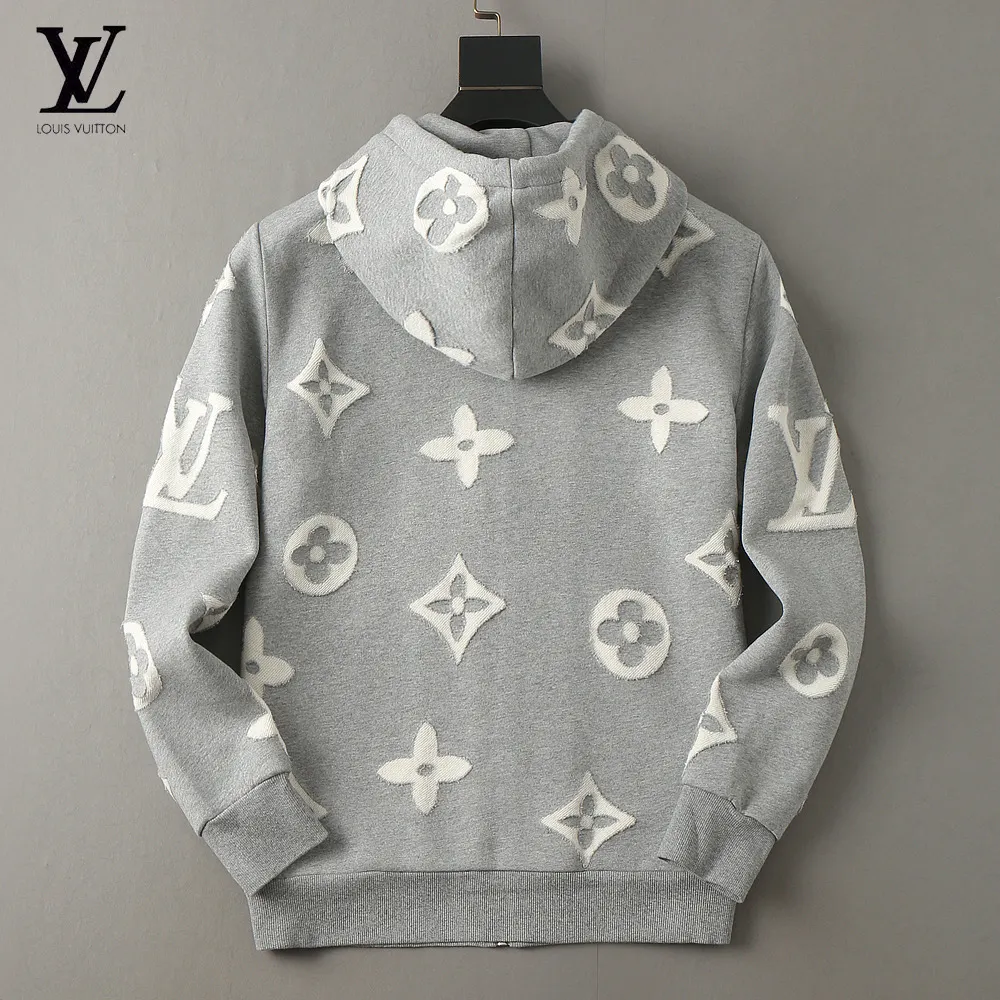 Monogram Zip-Up Hooded Jacket D42024626 — view 2